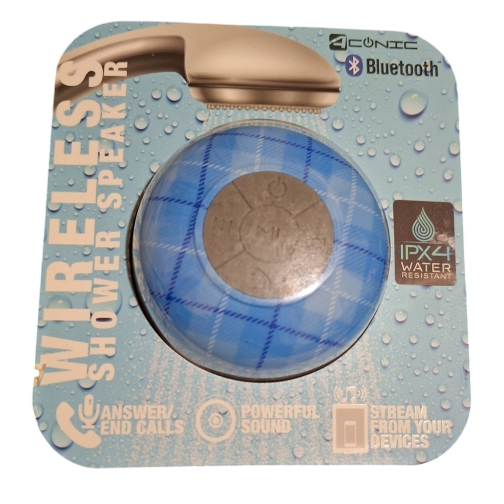 ACONIC BLUETOOTH WATERPROOF SHOWER SPEAKER